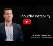 Dr. Garcia’s update on treatments for shoulder instability